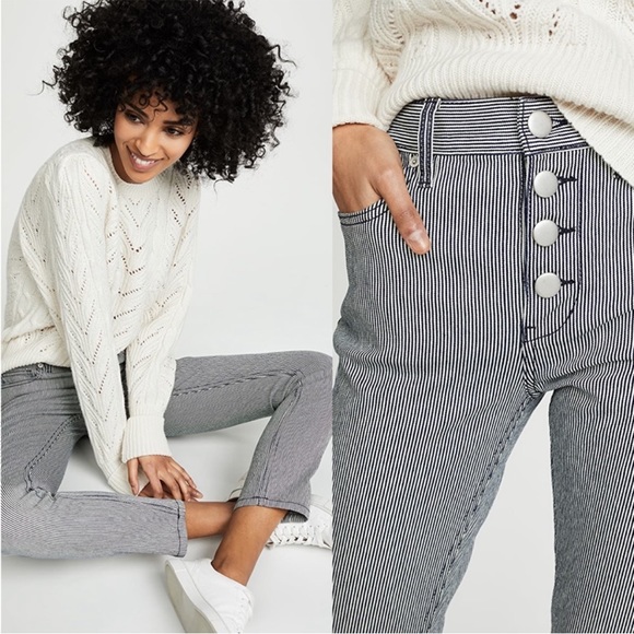 Joie Denim - •Joie•Aerindis Cadet Stripe Jeans•Size 27